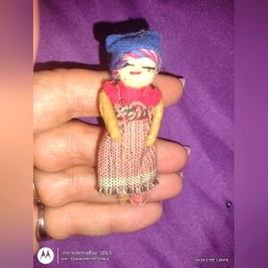 Handmade Guatemalan Dream, Worry Doll 2"H made in Guatemala